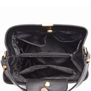 Bolsa feminina Transversal Couro Tote Media Espaçosa Casual Vintage Elegante[A9839]