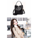 Bolsa feminina Transversal Couro Tote Media Espaçosa Casual Vintage Elegante[A9839]