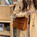 Bolsas femininas multifuncionais, bolsas crossbody de grande capacidade, bolsas de ombro femininas grandes camurça(8599)