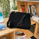 Bolsas femininas multifuncionais, bolsas crossbody de grande capacidade, bolsas de ombro femininas grandes camurça(8599)