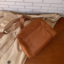 Bolsas femininas multifuncionais, bolsas crossbody de grande capacidade, bolsas de ombro femininas grandes camurça(8599)