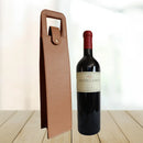 Porta Vinho em Couro Legítimo