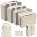 Kit 7 Peças Bolsas Organizadoras