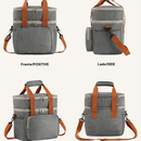 Bolsa Termica Grande Capacidade Lancheira Expansível Com Dupla Camada YB-910 BOSCO