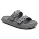 Chinelo Papete Nuvem Feminino/Masculino Slide Tira Dupla Fivela Casual